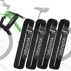 Vlou01 Vlouqic 4 Pcs Bike Rack Straps Wheel Adjustable For Wit