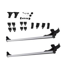 Waltyotur 903036856204 Luggage Cargo Carrier Rack Aluminum With 3 Kinds Clamp Universal 48 Inch Car