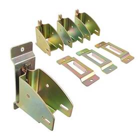 Warmone 766972305412 E-track Wood Beam Brackets Socket Fittings With Single Slot Tie-down
