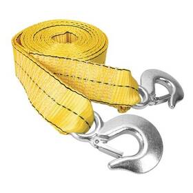 W1822 Wilmar Corporation 2-inch X 20ft Tow Strap With Hooks - Heavy Duty Nylon Rope For Towing Cars