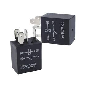 Win17ck Winterrock 4pcs 5 Pin Starter Relays 12v 30a Auto Relay Switch Waterproof Heavy Duty