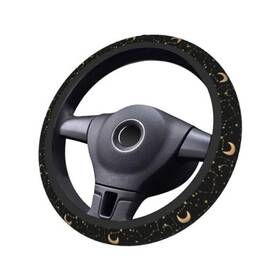 583649252 Woaidy Tfx5t Steering Wheel Cover For Daily Driving Comfort Universal Fit Galaxy Sun Moon