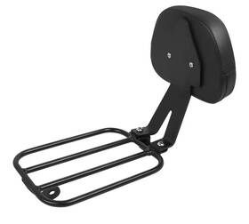 Gt091 Worldmotop Motorcycle Driver Backrest With Luggage Rack Sissy Bar For K-awasaki Vulcan S 65