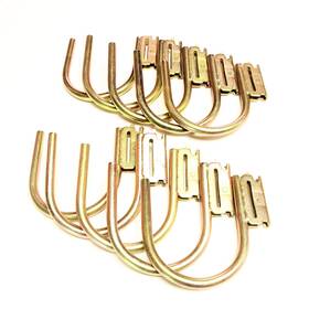 Wp461 Worldpac Pack Of 10 Heavy Duty E Track 5 Inch Finger J Hook Fitting Enclosed Trailer Cargo