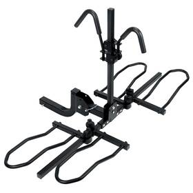 2-bike Xcar 926742753476 Hitch Mounted Platform Bicycle Rack Foldable Bike Carriers For Cars Tr