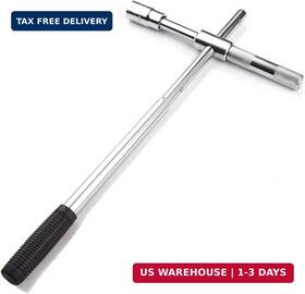 Xergur 732046500922 23 Inch Universal Extended Lug Wrench 4 Way Tire Iron Nut Set With Storage B