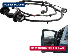 Ch-al3z14631aaa Xongjojo Left Rear Door Wiring Harness With Heated Seats Compatible F150 Fx2 Fx