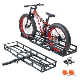 Xtraezzy 602835997830 Hitch-mount Bike Rack For Ebike Heavy-duty - Comes With Cargo Carrier Fits 2