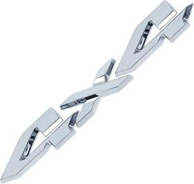 Xunchy 756383729525 4x4 Letter Logo Emblem Rear Tailgate Badge Fit For 2019-2024 Ram 1500 2500 3500