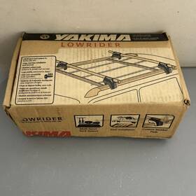 000118 Yakima Lowrider Towers 4 Round Bars Rack #0118 No Lock/key