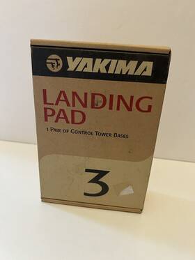 00223 Yakima Landing Pad 3- One Pair Of Control Tower Bases #00223 New