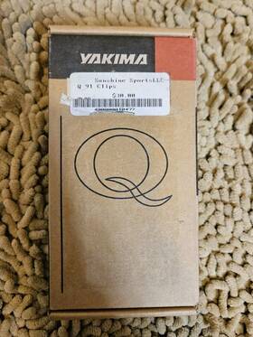 0691 Yakima New In Box Set Of 2 Q91 Clips Part #0691