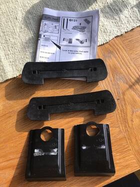 Q131 Yakima 305720698802 Clips With E Pads For Q Tower Roof Rack Set Of 2 Enjoy Kayaking