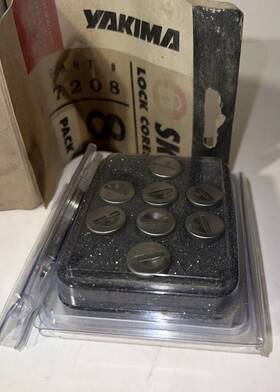 3674507208 Yakima Genuine Sks Lock Cores 8 Pack #7208 Free Ship