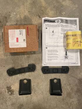 Q116 Yakima 736745006761 Tower Clips With Pads And Instructions