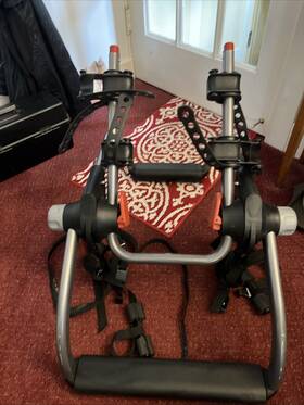 Yakima 736745026240 Kingjoe Pro 2 - Premium Trunk Bike Rack Mtb Nice Free Ship
