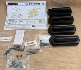 8000264 Yakima Set Of 4 Landing Pad 33 Lp33 Skyline Control Towers Stepped Pads