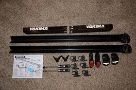 8002064 Yakima 2x Copperhead Fork Mount Trays And Wheel Forks With A133 Sks Lock Cores Keys