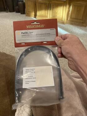 8002470 Yakima 15.5 Inch Fat Straps For Two/four Timer Bike Bicycle Racks Highspeed