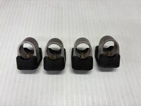 8810002 Yakima Set Of 4 1a Raingutter Towers Round Replacement Crossbar Mounts And Bolts