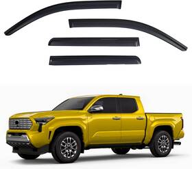 Yclizz 758577687963 Window Visors Rain Guards Compatible With 2024-2026 Toyota Tacoma Double Cab 5 S