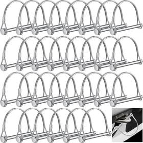 Jf-yexiya-2349 Yexiya 30 Pcs Trailer Hitch Pin Lock 2-3/4 Inch X 1/4 Pto Shaft Locking Safety Coupler