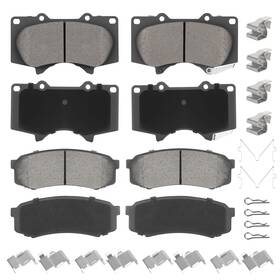 Aesbp029-f976r606 Yeywo Front And Rear Ceramic Brake Pads Set For Toyota 4runner 2003-2023