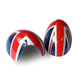 Yi-tech Industrial Co. Ltd 030391609063 Outside Rearview Side Mirror Cover Cap For Mini 2009 Manul Fold In Union Jack
