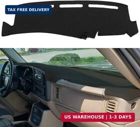 Yizhou 699900804445 Dash Cover Mat Fit For 1999-2006 Gmc Sierra/chevy Chevrolet Silverado 1500 2500