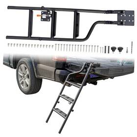 Poki-utv-2109028 Yjlamp Universal 45 Inch Foldable Pickup Truck Tailgate Ladder Heavy Duty Folding