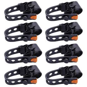 Yolockey 788256275822 8pcs Bike Rack Straps Replacement Parts Bicycle Hitch Strap Orange