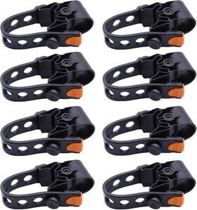 Jz-8-or Yolockey 8pcs Bike Rack Straps Replacement Parts Bicycle Hitch Strap Cradle Rep