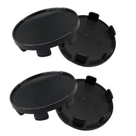 Yorise-yre-060 Yorise 4pcs Car Wheel Center Caps Snap-in Abs Rim Hub Cap With Black