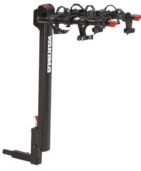 10104113 Young Electric 4 Bike Rack Tilting Hitch Mounted With Convenient Pedal For Cars Suvs And