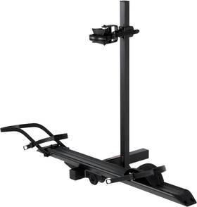 4154 Young Electric 100 Lbs Aluminum 1 Ebike Rack Bicycles Bikes For Car Suv Van Rv Black