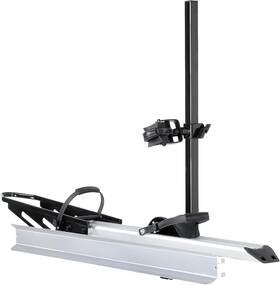 4157 Young Electric Hitch Mount Single Bike Rack With Ramp For Foldable