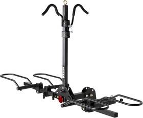 2-bike Young Electric 4158 200 Lbs. Capacity Hitch Mounted Rack With Lock For Standard Mounta