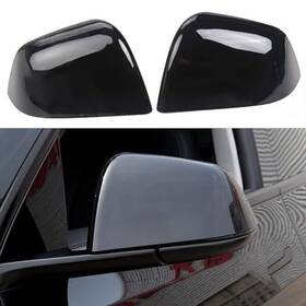 Sku7822-ysus Ysamzeu1694 Side Mirror Cover Caps Compatible With Model Y 2020-2024 Lh And Rh Glossy Black
