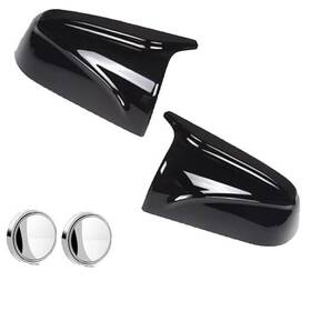 Sku7040-ysus Ysamzus1694 Te-sla Model 3 Side Mirror Covers 2017-2021 M-shaped Style Left Glossy Black Sku7040-ysus Ysamzus1694 Te-sla Model 3 Side Mirror Covers 2017-2021 M-shaped Style Left Glossy Black