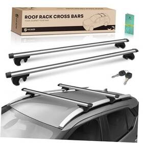 Yhtrr10091-dd Ytautoparts 48ftft Universal Roof Rack Cross Bars With Thickened Metal 48 Inches 121.9 Cm