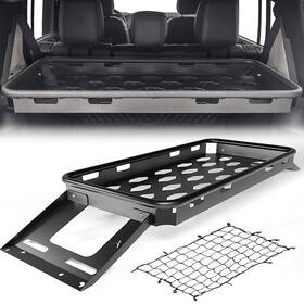 20072025 Yzona T.be-856 Rear Trunk Cargo Rack Basket Compatible For Jeep Wrangler Jk Jku And Jl J