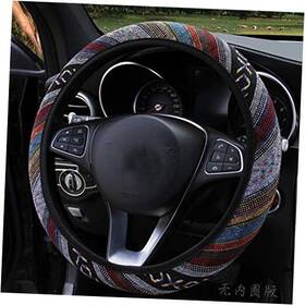 Ja-01-178 Zacoo Boho Style Car Steering Wheel Covers Universal No Fixed Inner Fit For Truck