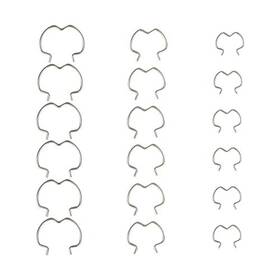 Zipelo-bcha60 Zipelo 18pcs 800-801 Car Quick Connector Clips 6-3/8ftft 6-1/2ftft 6-5/8ftft 3