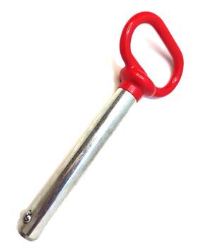 Zorole 469106848857 5/8 Inch X 4 Red Handle Detent Pin Head Towing Hitch Safety Coupler Locking