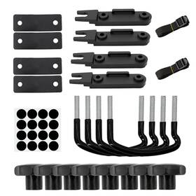 Zosmpn3 Zosgrew Roof Box U-bolt Clamps Kit Rooftop Cargo Carrier Rack Bolt Clips U-bracket Cli