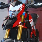 New Cycles RAGE360 Universal Street Bike Turn Signals 49MM. Fixed Price $90.00.