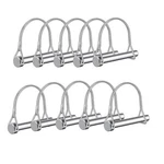 Trailer Locking Pins,hincell 10PCS Arched Pto Shaft 1/4 H.... Fixed Price $11.33.
