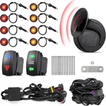 Utv Atv Turn Signal Kit With 110D Horn Pre-wired Plug & Play Universal. Fixed Price $91.14.