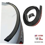 Tutuya Universal Car Spoiler, 4.92FT/1.5M Trunk Lip Kit Matte Black. Fixed Price $24.50.