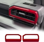 Dark Red Dashboard Air Vent Outlet Cover For Toyota Tacoma 2024 2025 2026 4R. Fixed Price $40.13.